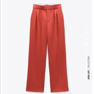 Zara Full Lenght Pants - Strawberry